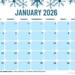 January 2026 Calendars Free PDF Printables 