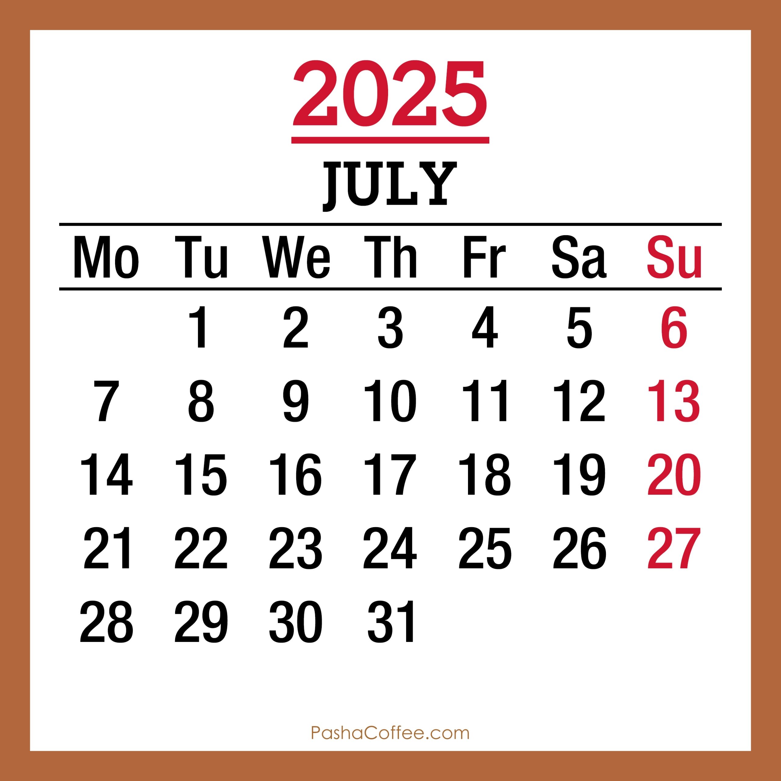 Earnings Calendar July 2025