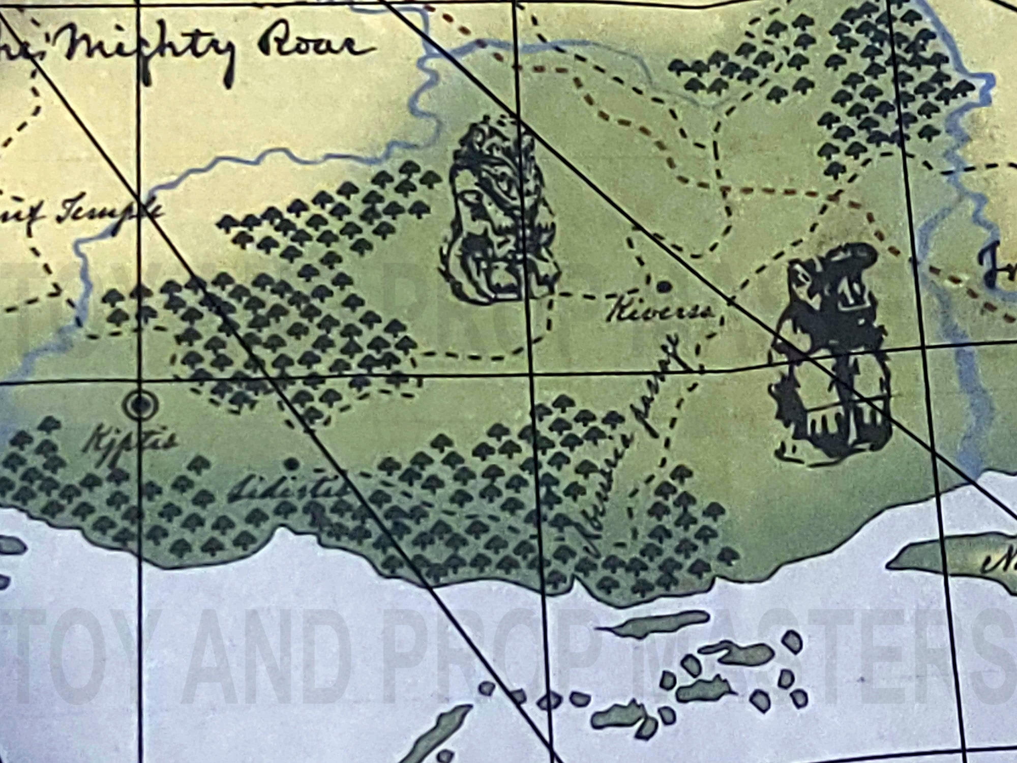 JUMANJI Film Replica Map Prop Welcome To The Jungle The Next Level Jack Black Professor Shelly Oberon Dr Smolder Bravestone Dwayne Johnson Etsy