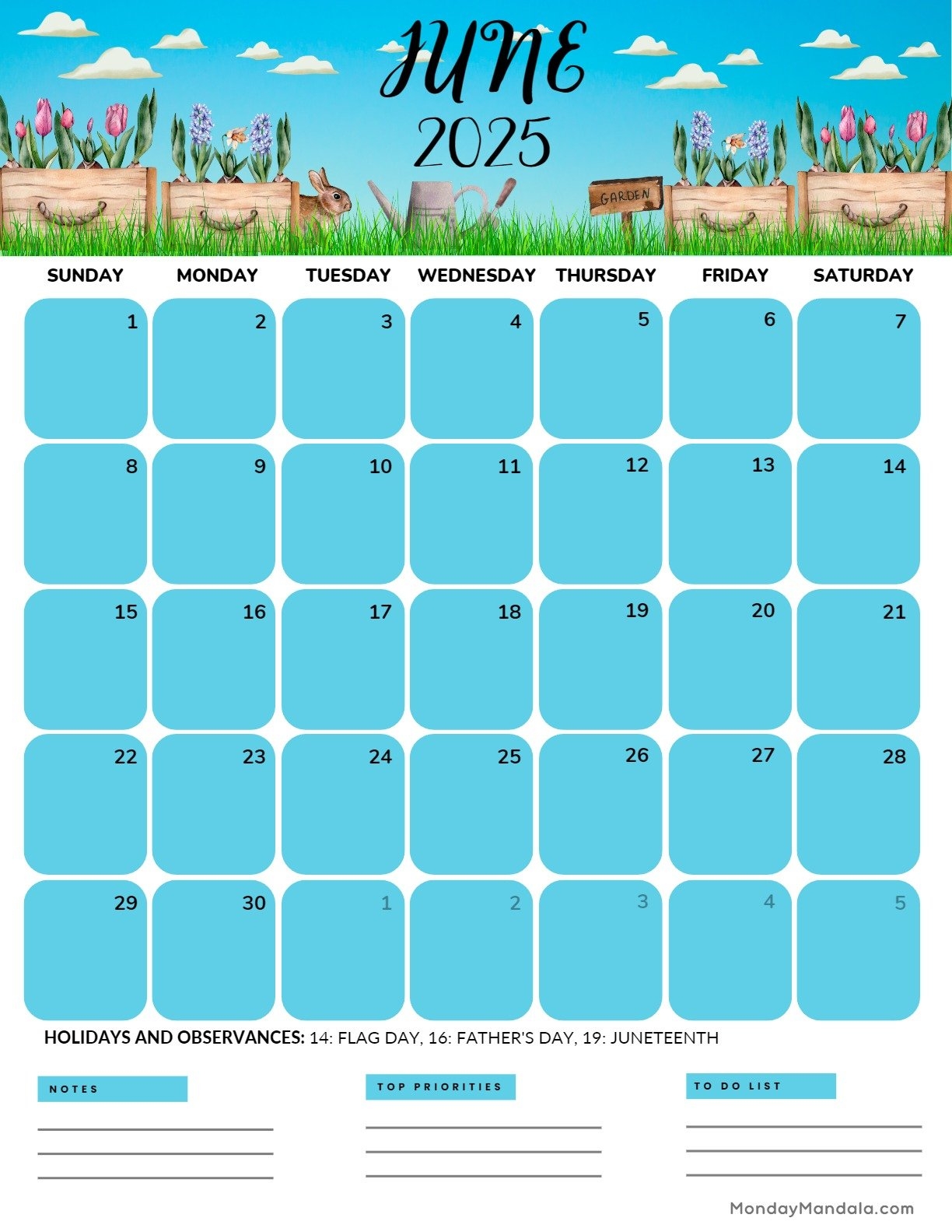 June 2025 Calendar 52 Free PDF Printables June 2025 Calendar 52 Free PDF Printables