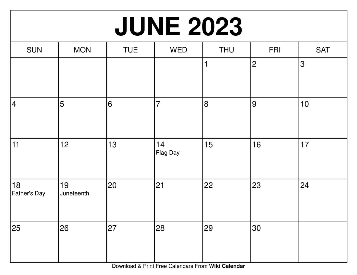 June 2025 Calendar Printable Templates U0026 More