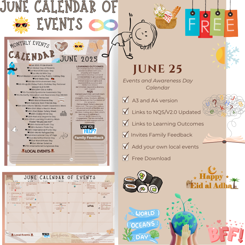 JUNE 2025 Events Calendar Key Events And Awareness Days The Educators Domain