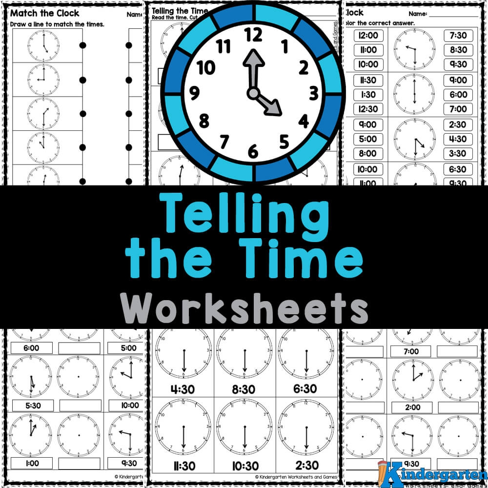 Printable Telling Time Sheets