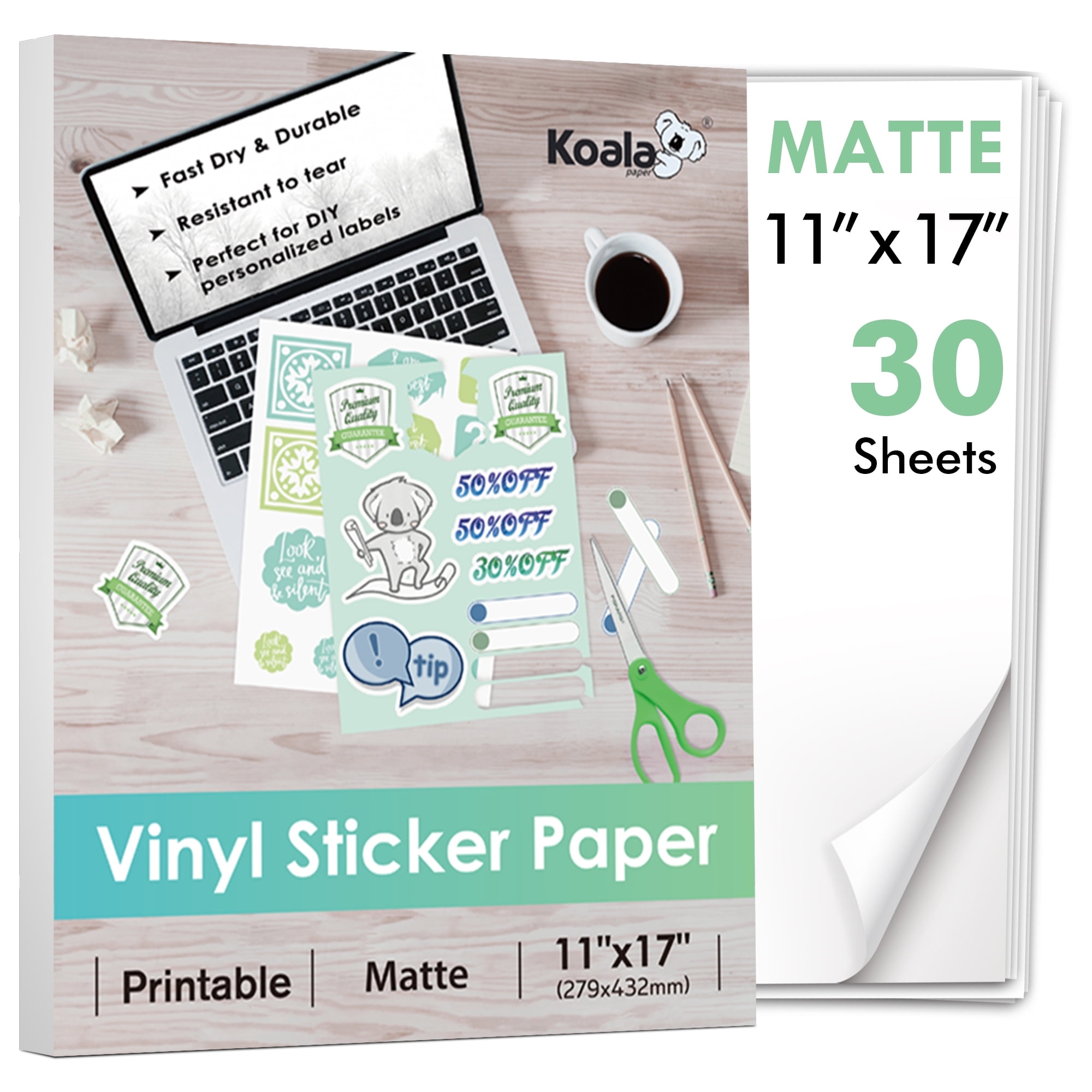 Printable Vinyl Sticker Sheets
