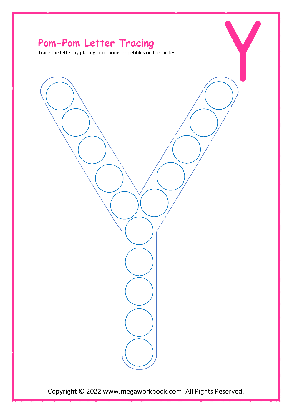 Letter Y Worksheets For Kindergarten Letter Y Activities Letter Y Crafts Letter Y Printables MegaWorkbook