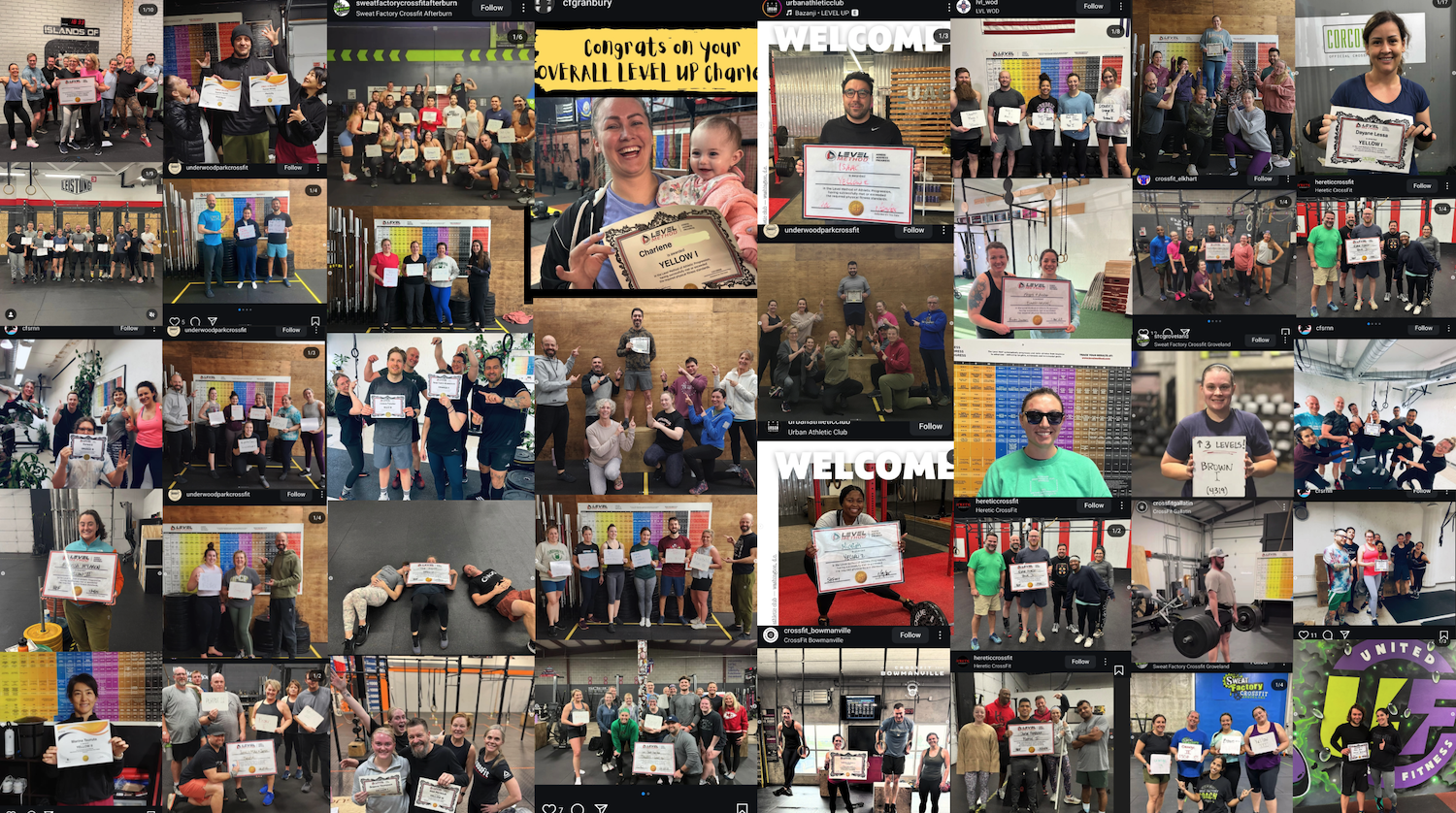 Level Method Fitness Progession Systems