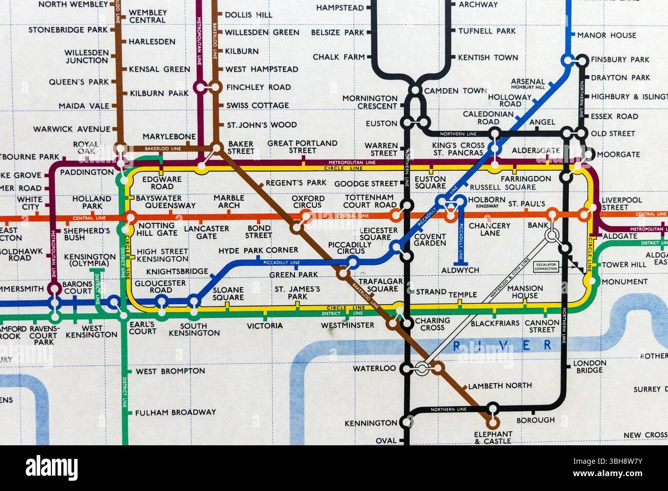 London Printable Tube Map