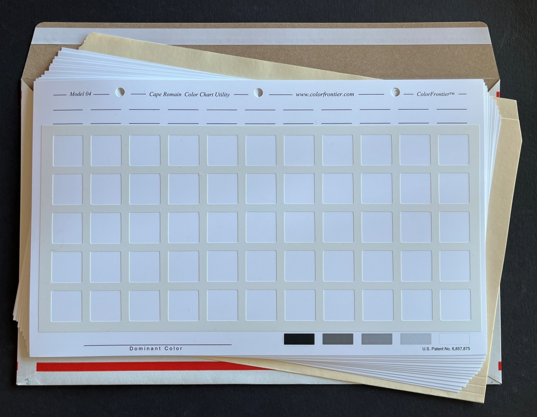 Making Artist Color Charts As Recommended By Richard Schmid