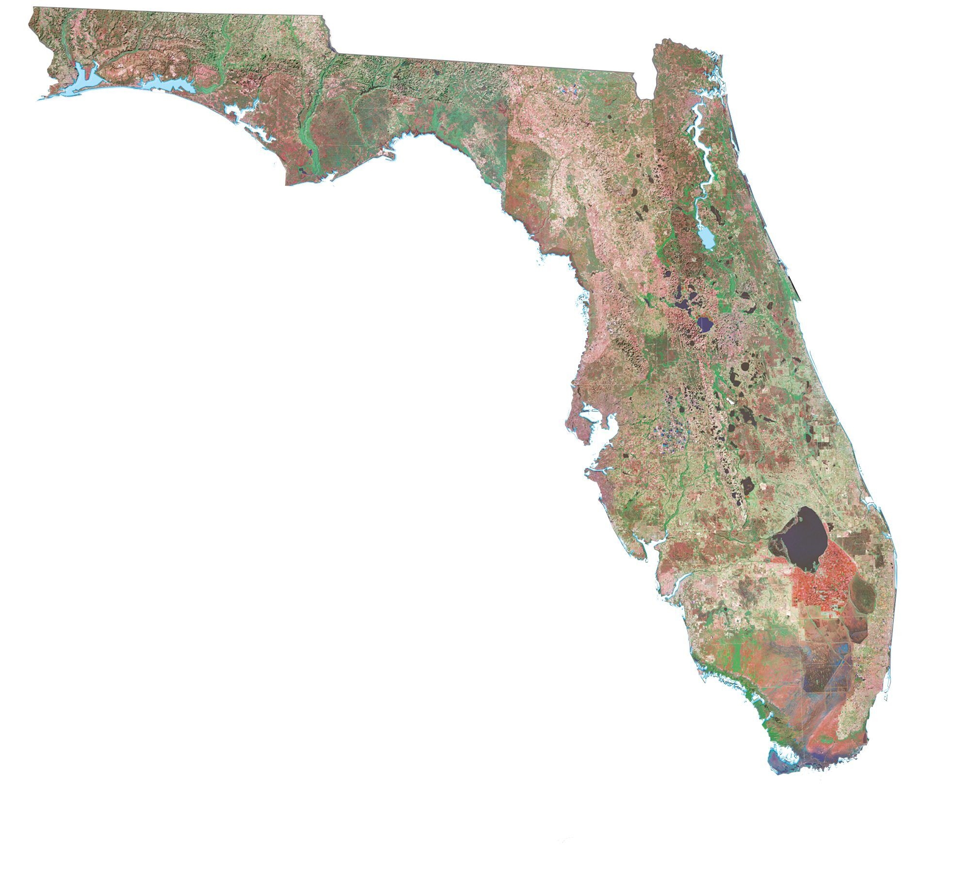 Map Of Florida Cities And Roads GIS Geography