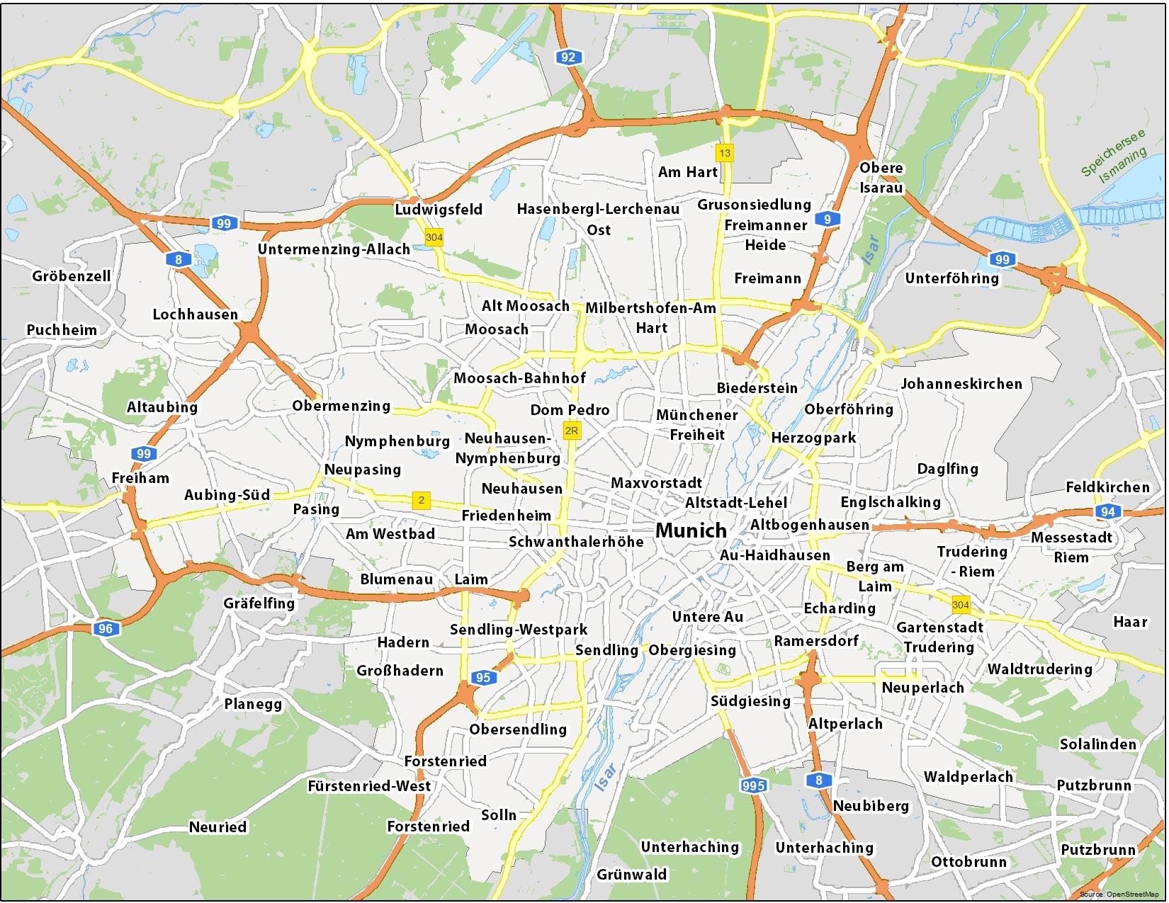 Map Of Munich Germany GIS Geography Map Of Munich Germany GIS Geography