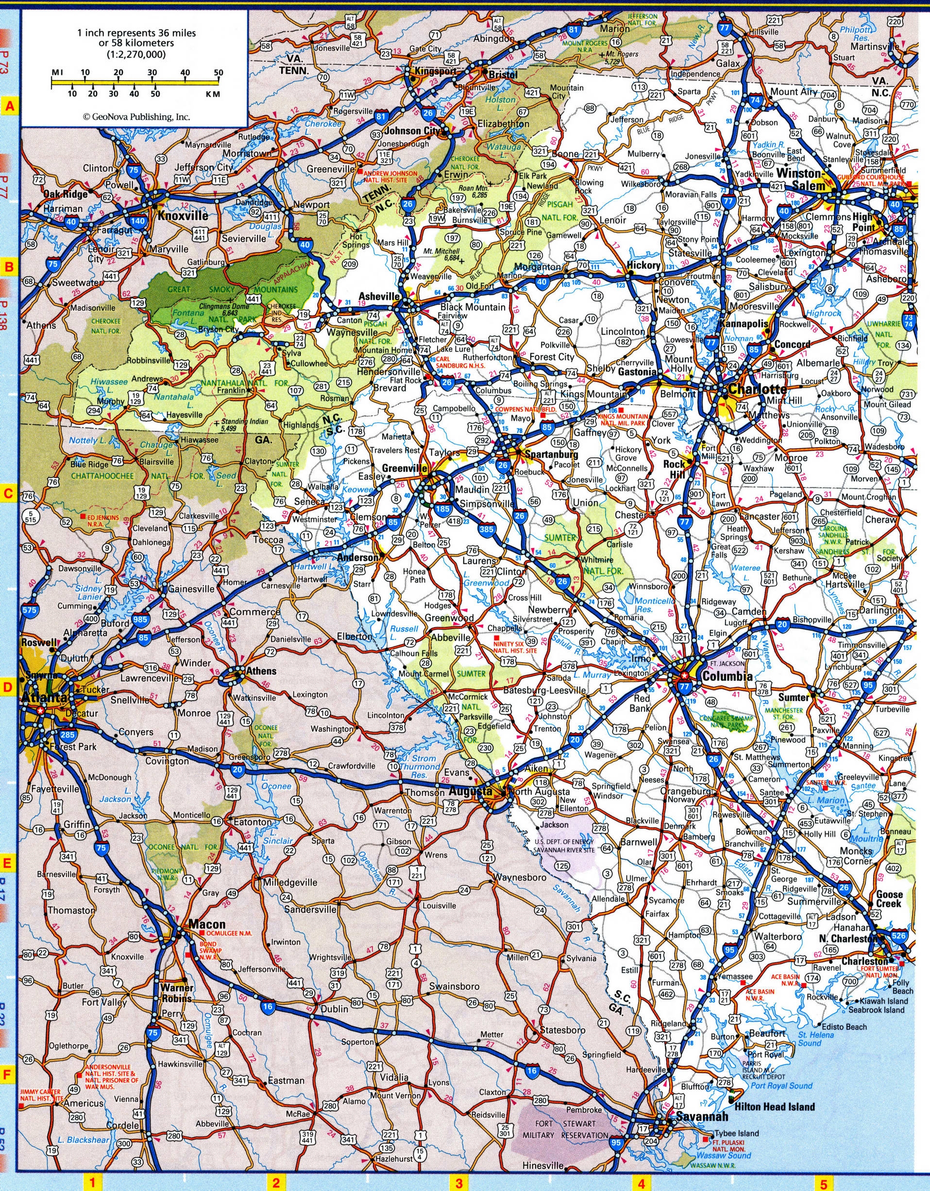 Map Of North Carolina Roads And Highways Free Printable Road Map Of North Carolina Map Of North Carolina Roads And Highways Free Printable Road Map Of North Carolina