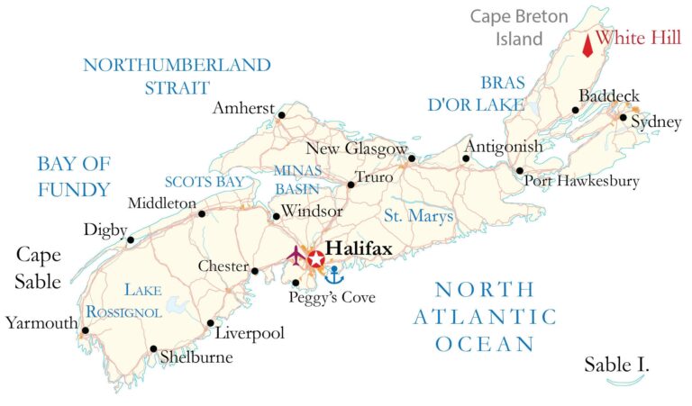 Map Of Nova Scotia GIS Geography