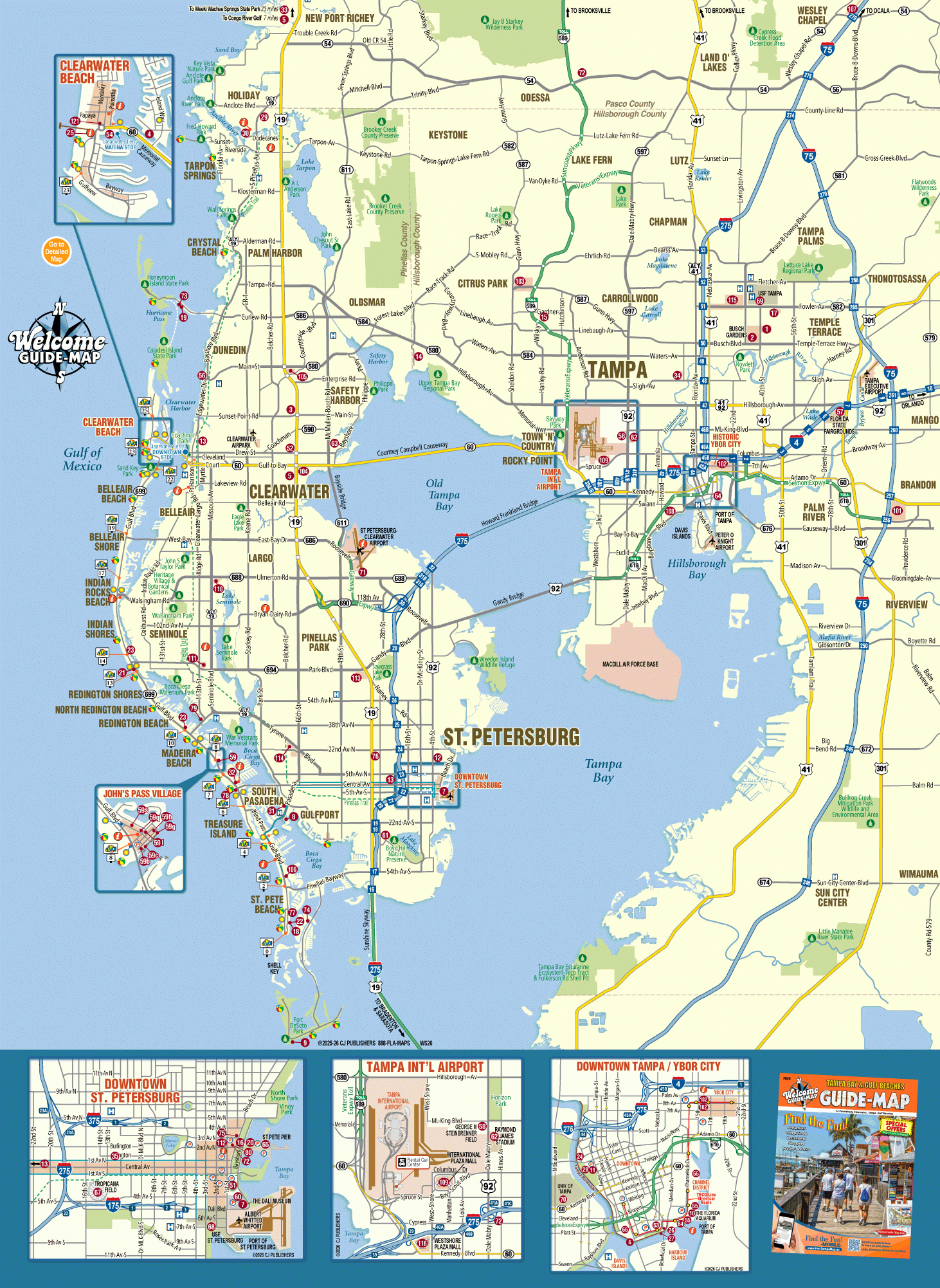 Printable Map Of Tampa