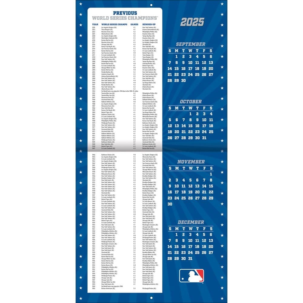 MLB Los Angeles Dodgers 2026 Wall Calendar Calendars