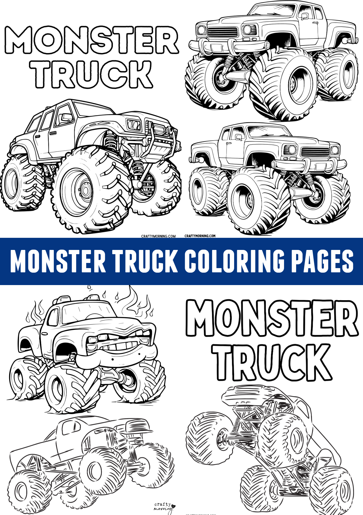 Monster Truck Coloring Pages Crafty Morning Monster Truck Coloring Pages Crafty Morning