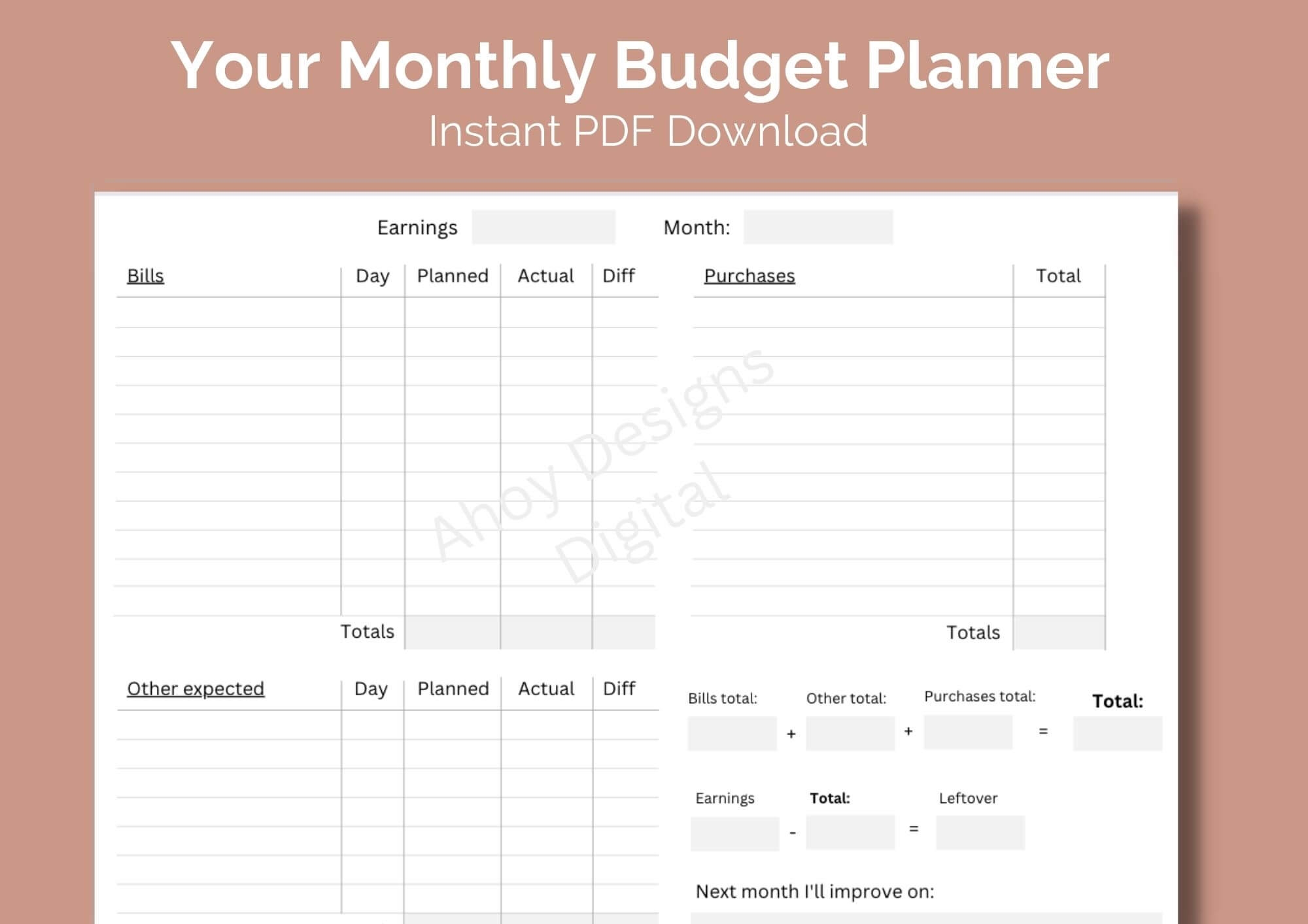 Free Printable Personal Budget Template Uk Free Printable Personal Budget Template Uk