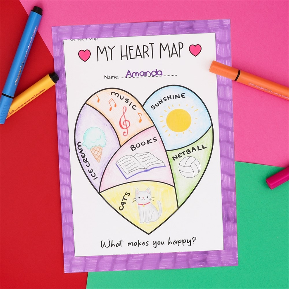 My Heart Map Paper U0026 Card CleverPatch CleverPatch Art U0026 Craft Supplies My Heart Map Paper U0026 Card CleverPatch CleverPatch Art U0026 Craft Supplies