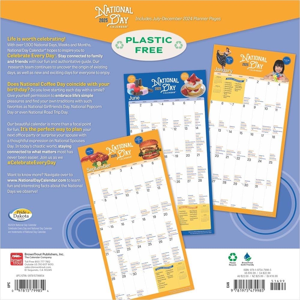 National Day Calendar 2025 June