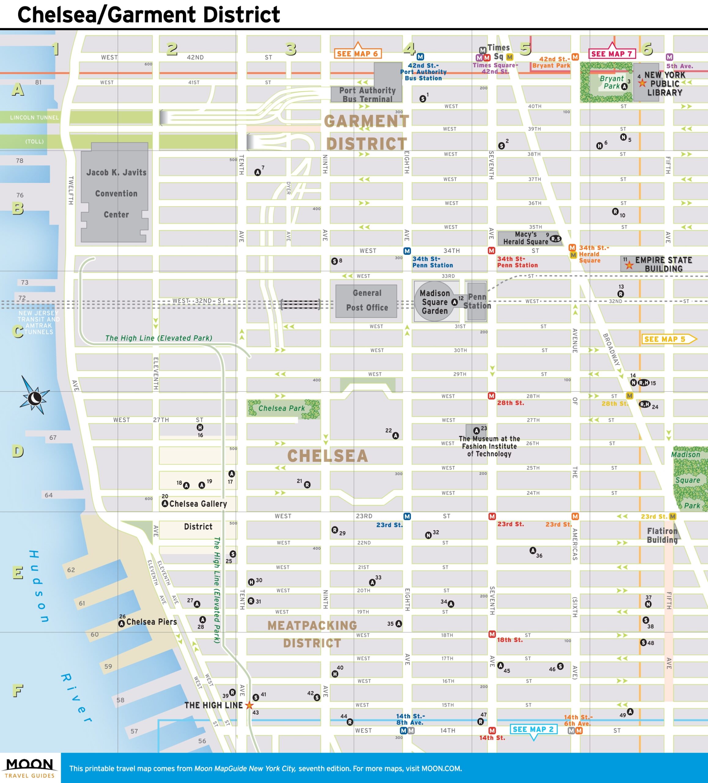 Nyc Printable Map