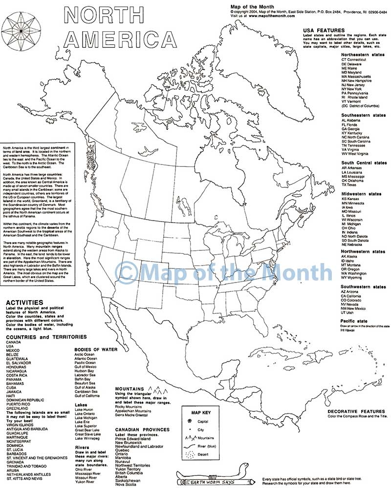 North America Map