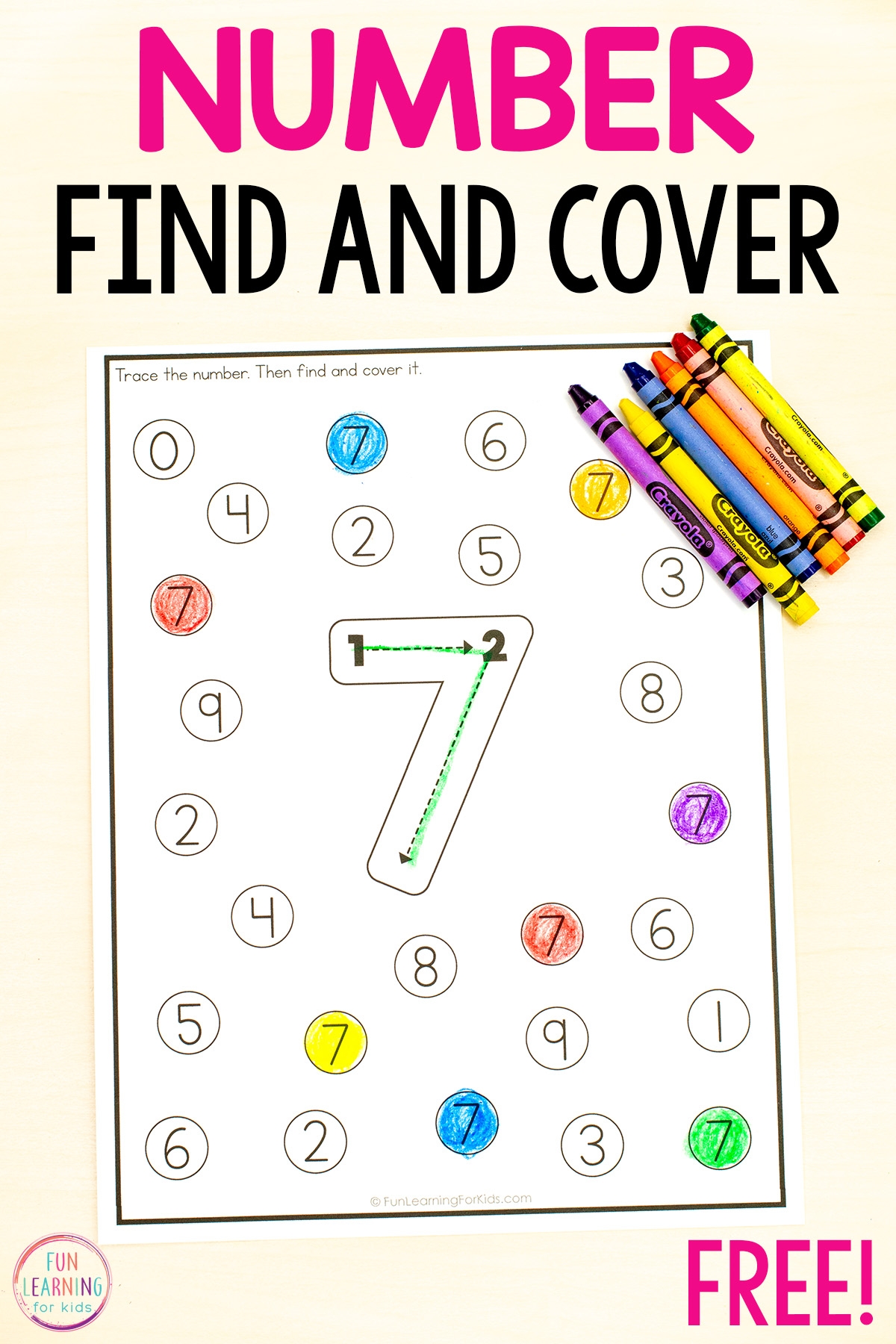 Printable Number Worksheets For Preschool Printable Number Worksheets For Preschool