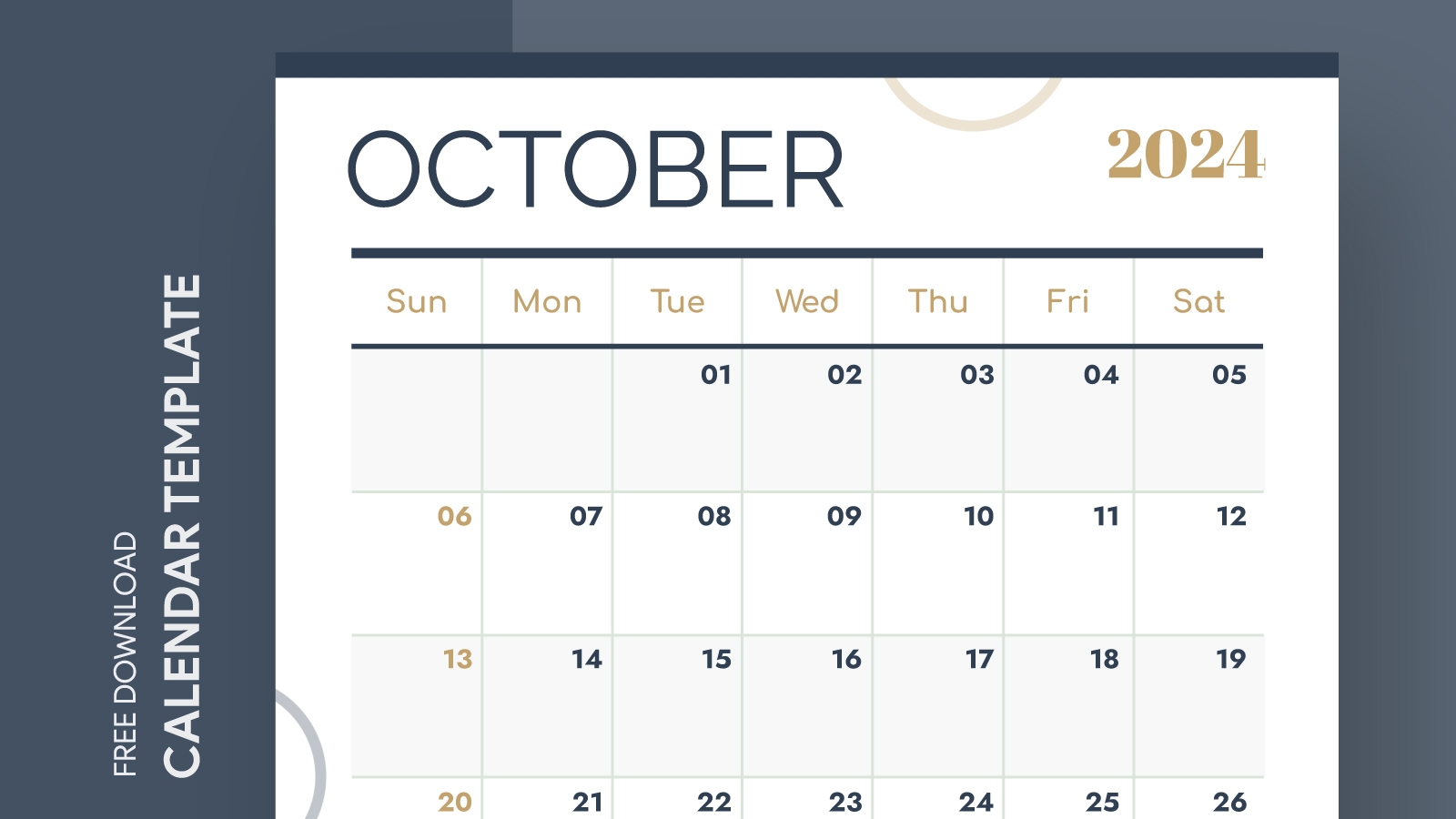 October 2025 Calendar Free Google Docs Template Gdoc io