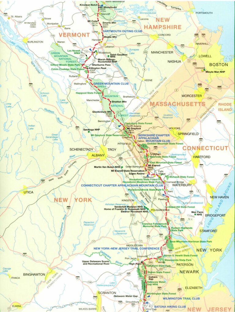 Official Appalachian Trail Maps