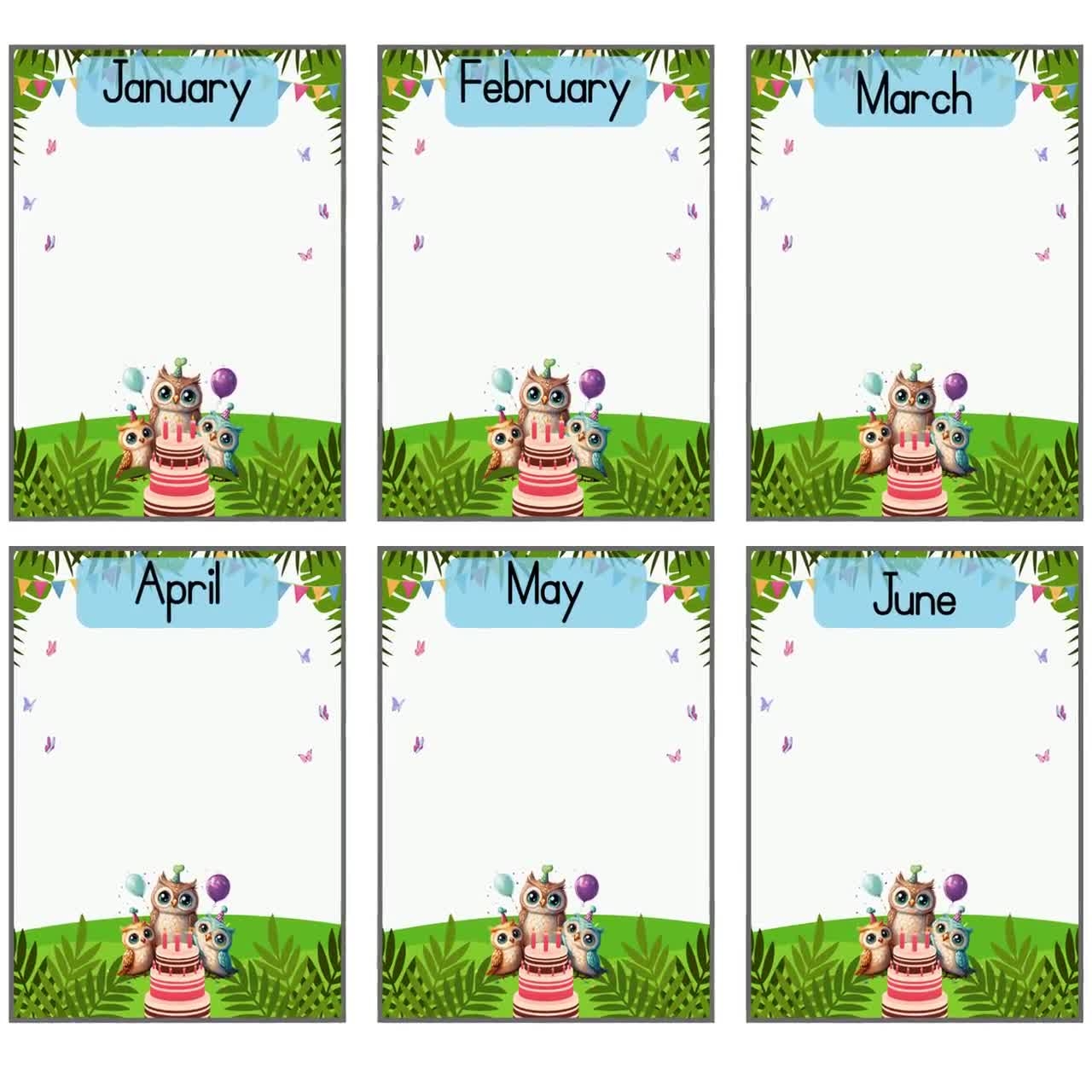 Owl Theme Classroom Birthday Chart Ideas Printable Birthday Charts Editable Posters Instant Download A4 Size PDF Easy To Print Etsy Owl Theme Classroom Birthday Chart Ideas Printable Birthday Charts Editable Posters Instant Download A4 Size PDF Easy To Print Etsy