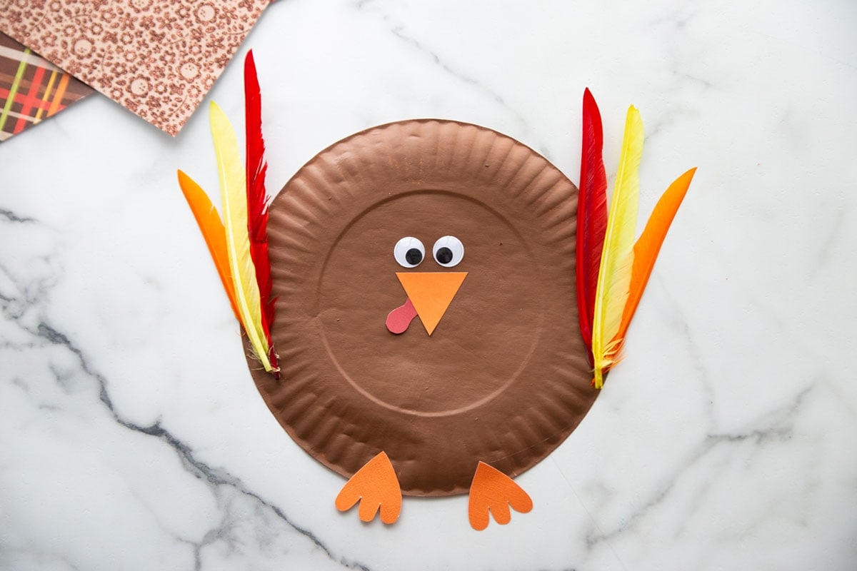Paper Plate Turkey