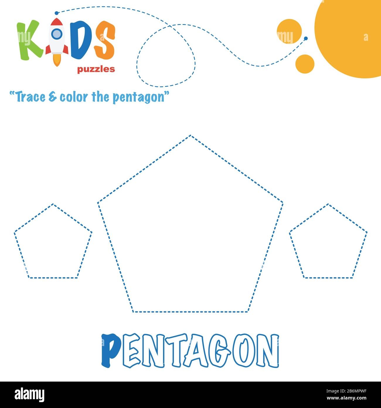 Pentagon Printable Worksheet