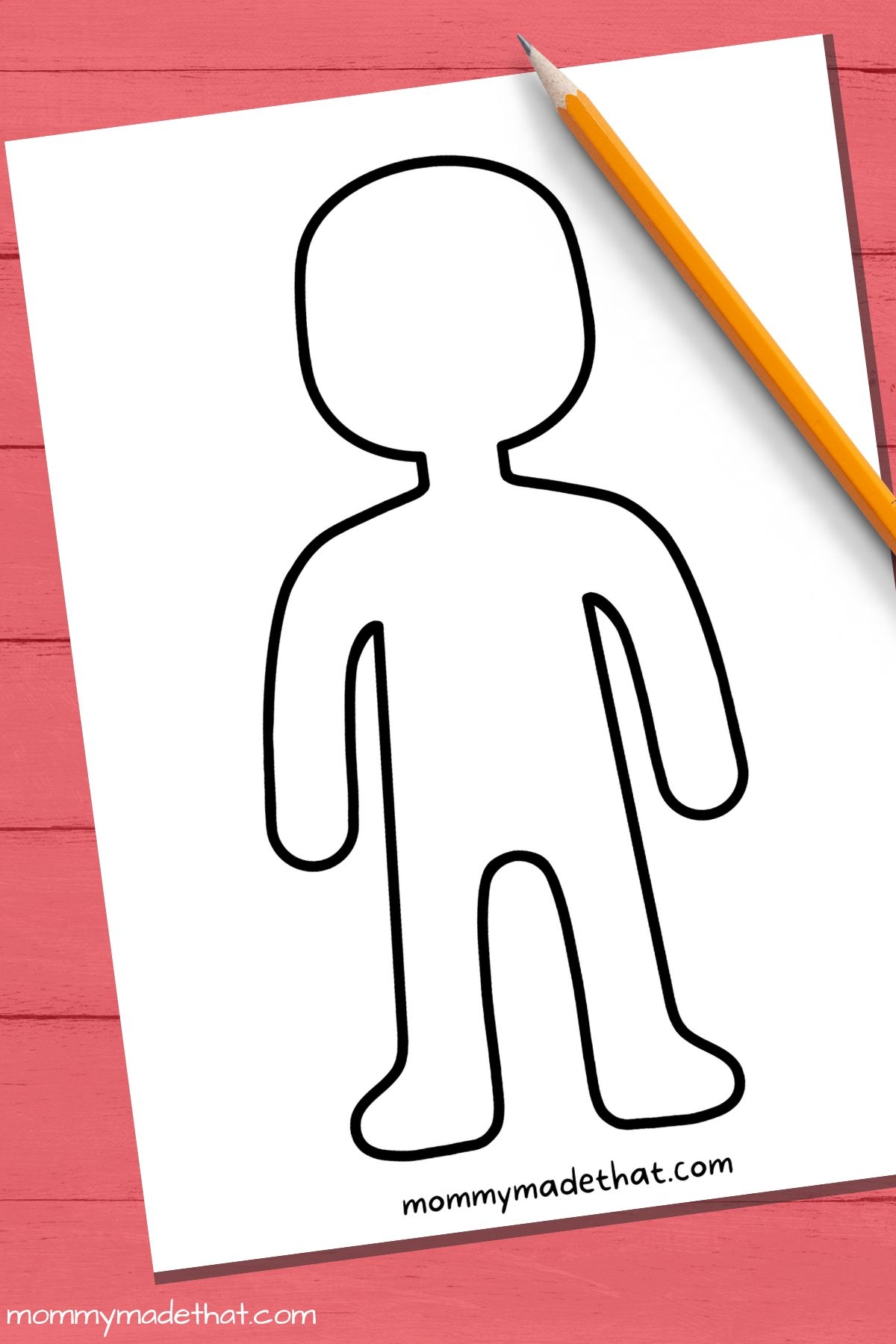 Free Printable Small People Template