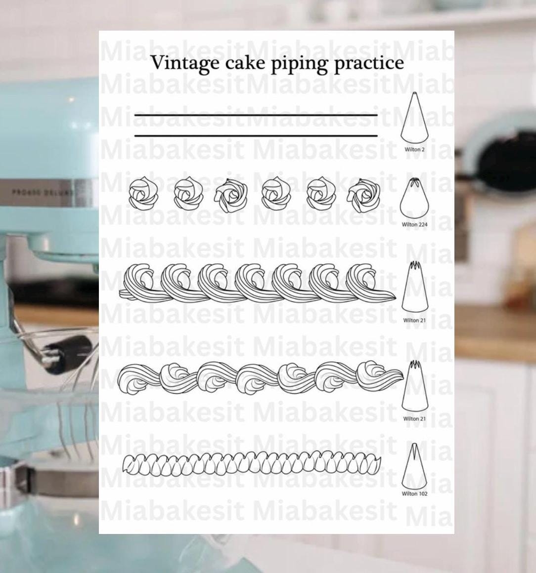 Piping Templates Etsy UK Piping Templates Etsy UK