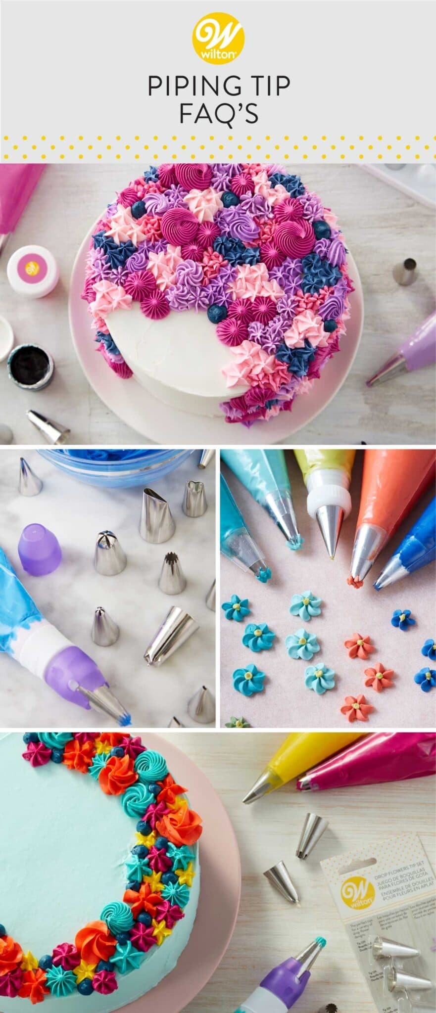 Piping Tips 101 A Guide To Get You Started Wilton