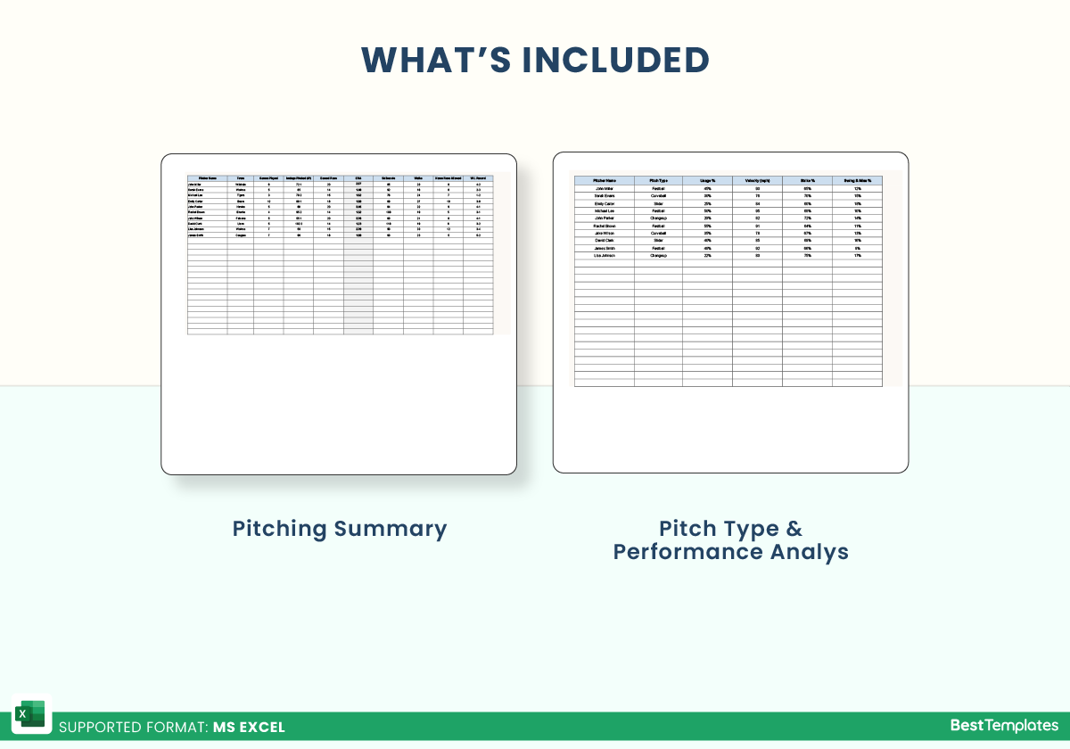 Free Printable Softball Pitching Charts