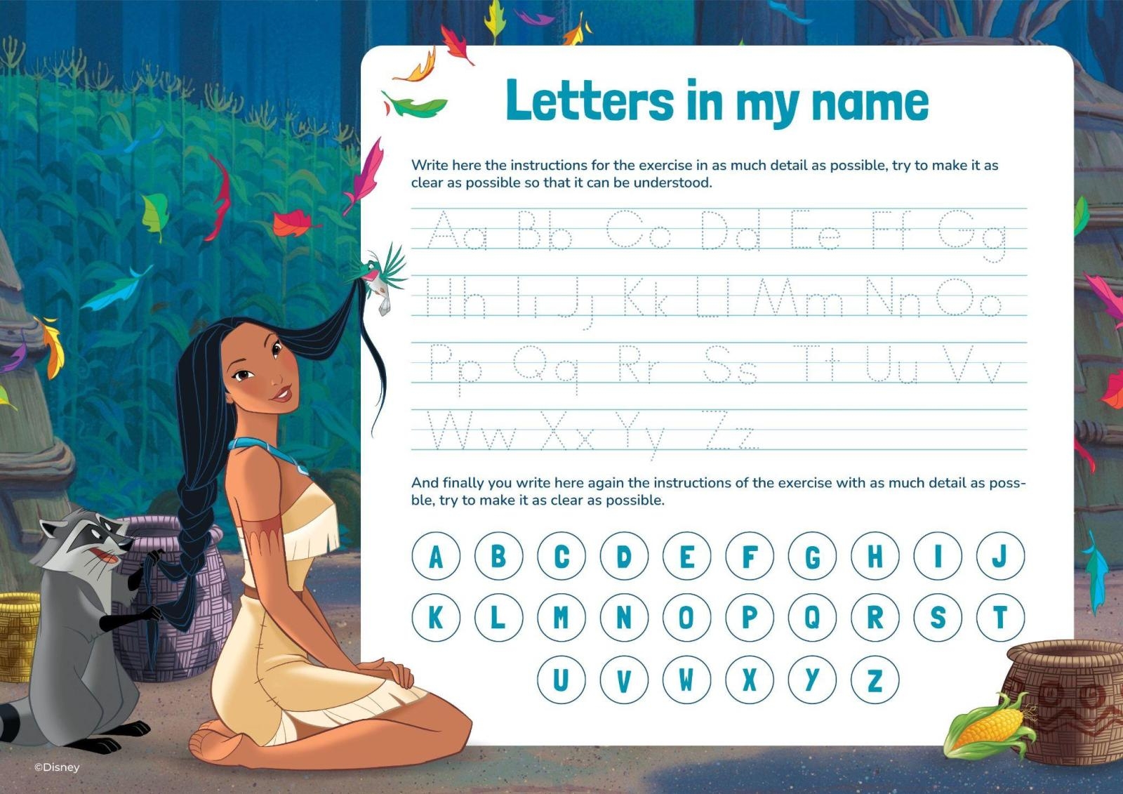 Pocahontas Worksheet Presentation