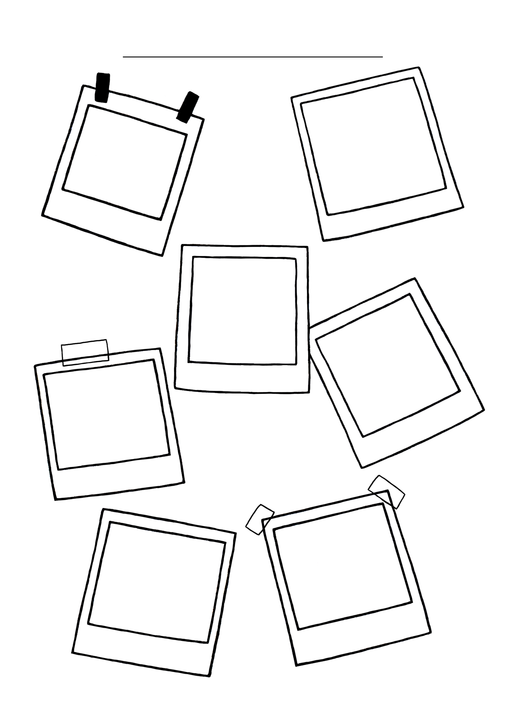 Polaroid Frame Doodles Bullet Journal Ideas For Self Care Evelyne Park Art