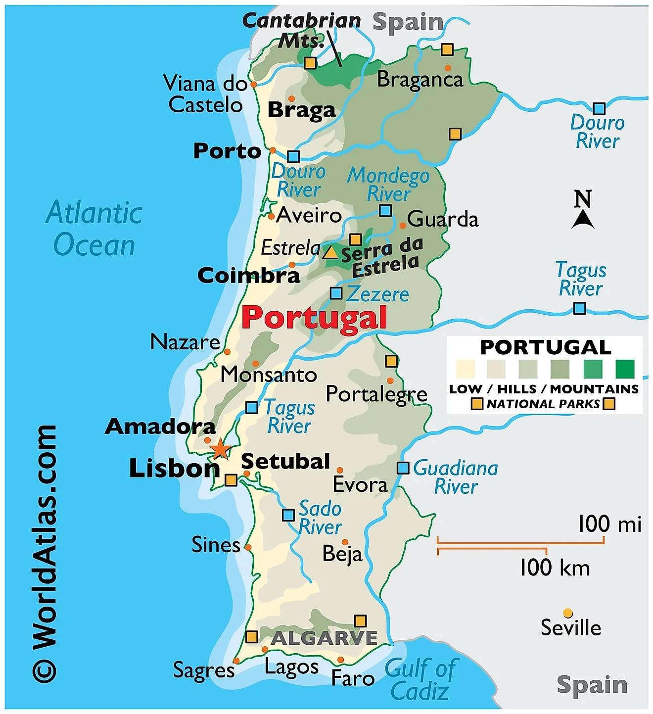 Portugal Maps U0026 Facts World Atlas