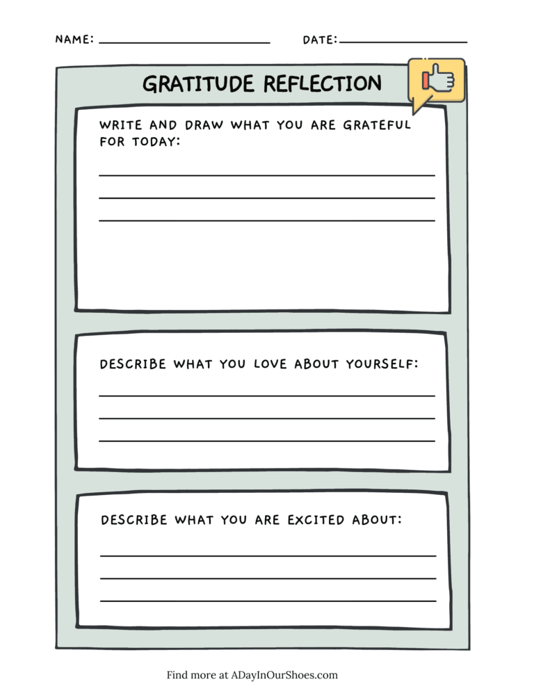 Positive Self Talk 15 Free Worksheets For Kids And Adults
