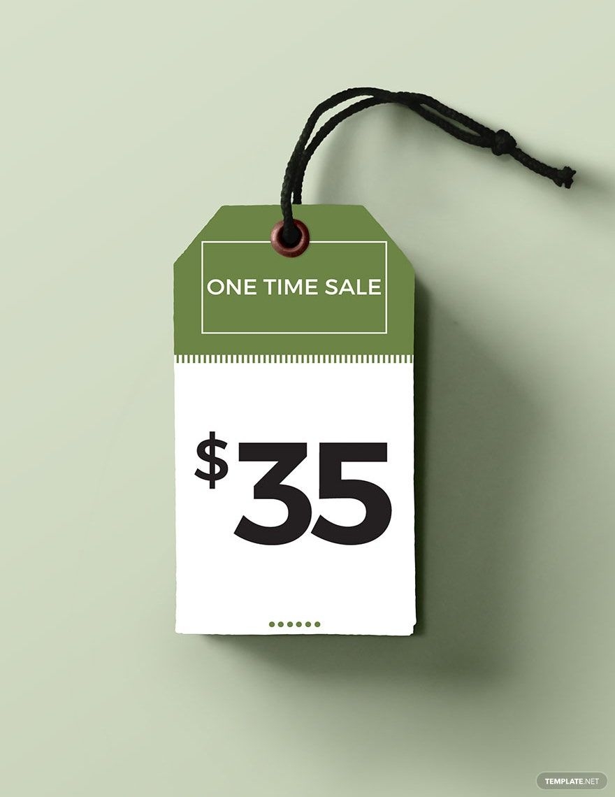 Price Tag Template In Publisher Word Illustrator Pages Photoshop Download Template