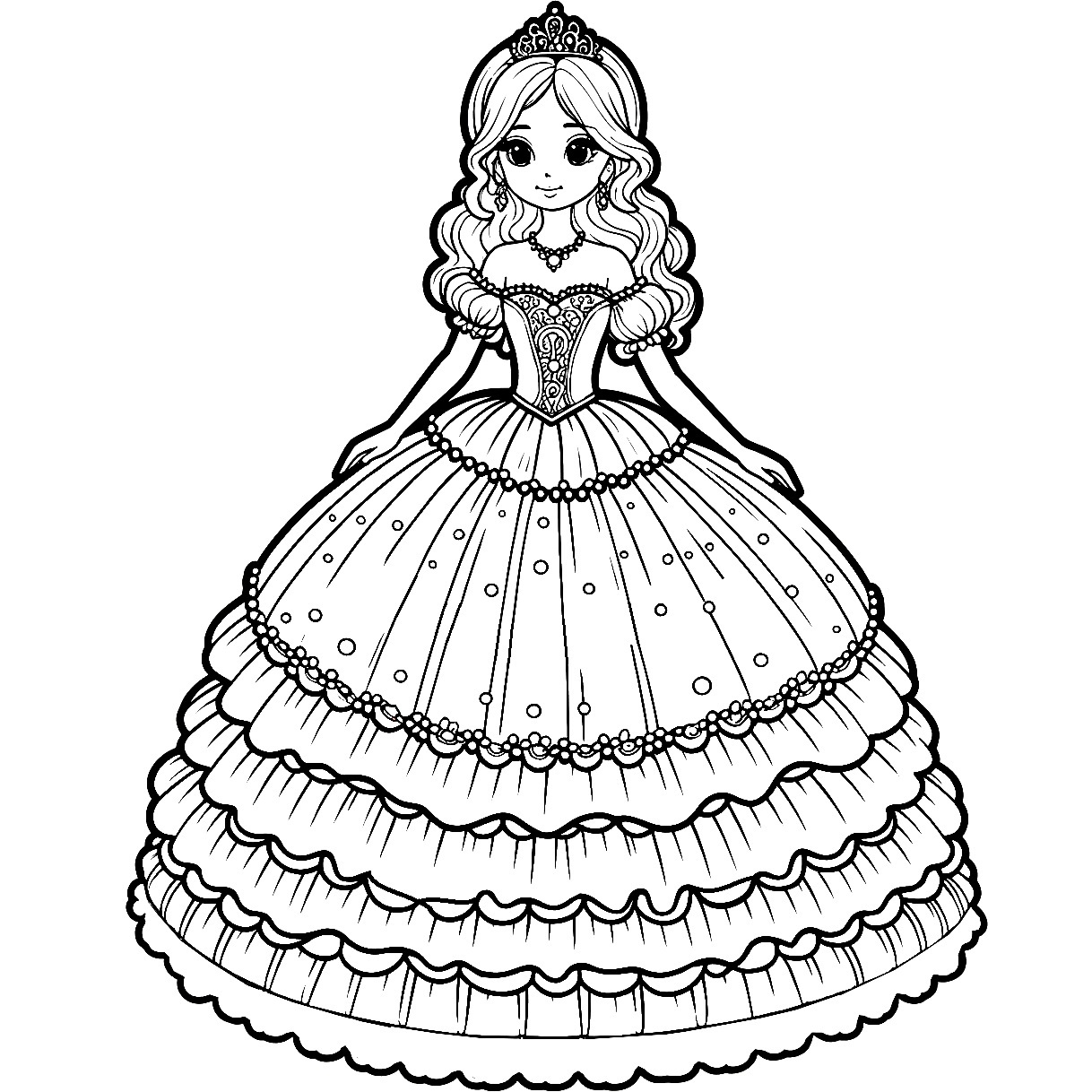Printable Princess Coloring Sheets Printable Princess Coloring Sheets