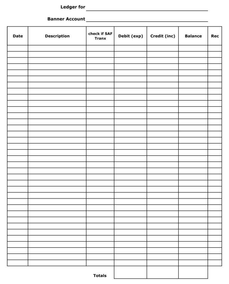 Printable Accounting Sheet Worksheets Library