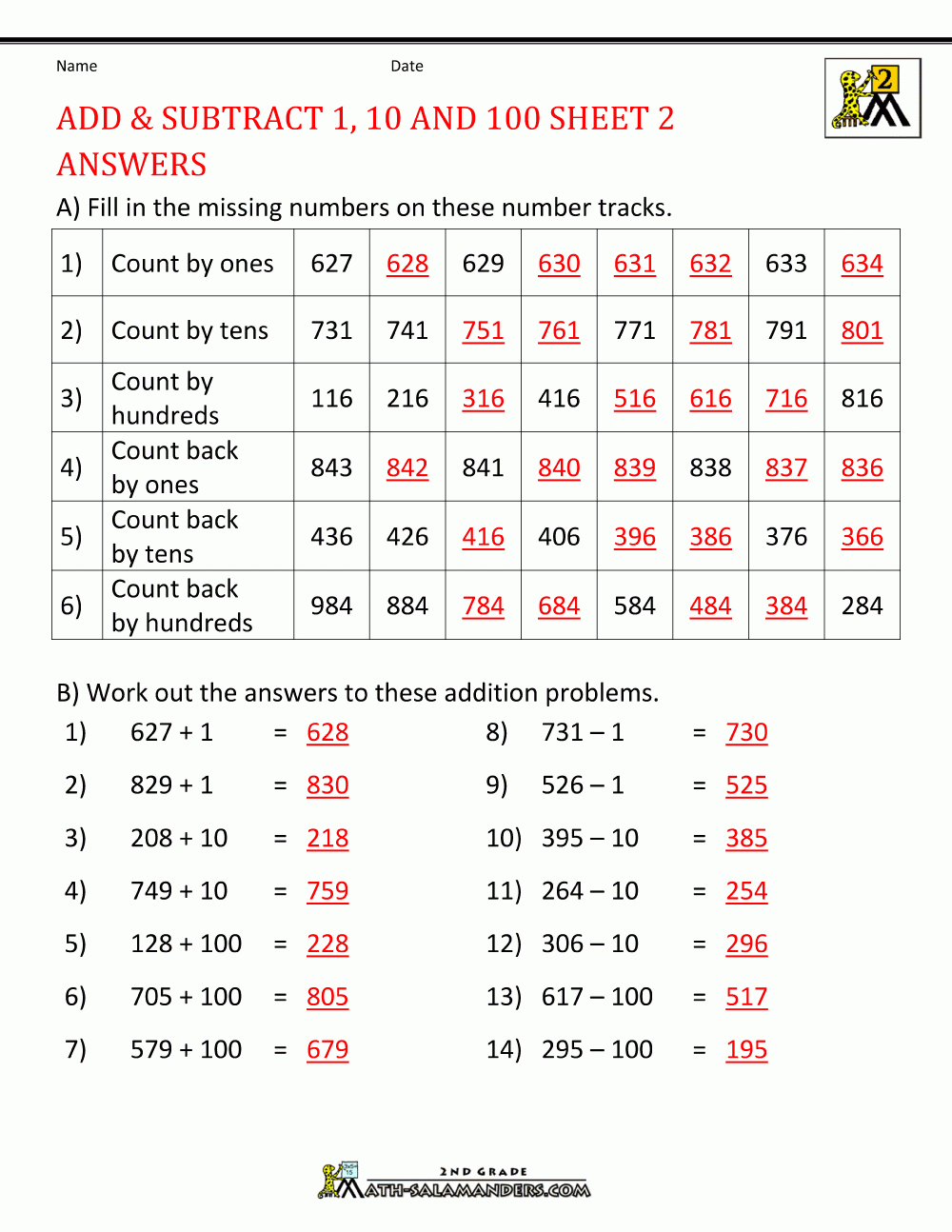 Printable Addition And Subtraction Worksheets Printable Addition And Subtraction Worksheets