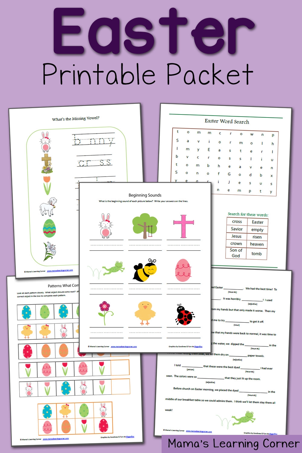 Free Printable Worksheets For Easter