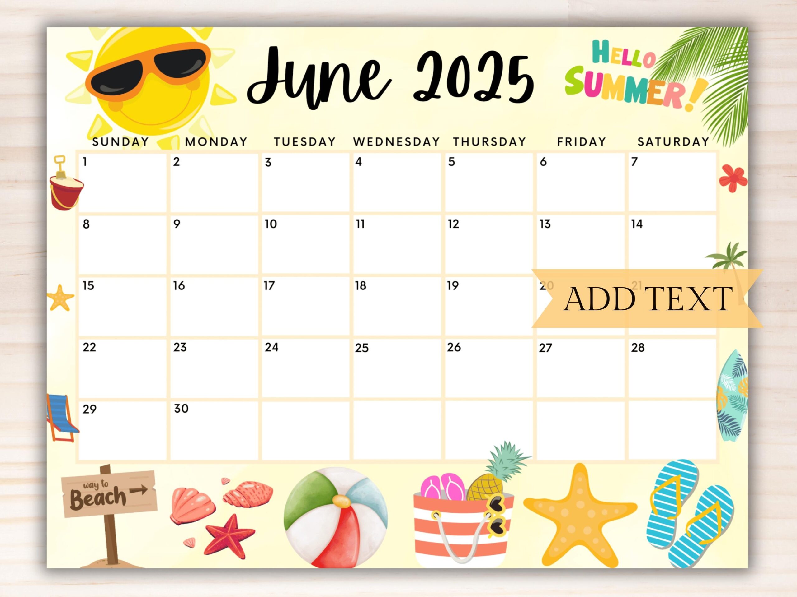 June Dei Calendar 2025