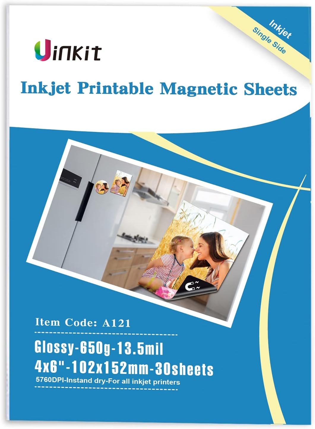 Printable Magnetic Sheets Bulk Printable Magnet Sheets 8 5x11 Inch Glossy Magnetic Paper For Inkjet Printers 50 Sheets DIY Refrigerator Magnets Printable Magnetic Sheets Bulk Printable Magnet Sheets 8 5x11 Inch Glossy Magnetic Paper For Inkjet Printers 50 Sheets DIY Refrigerator Magnets