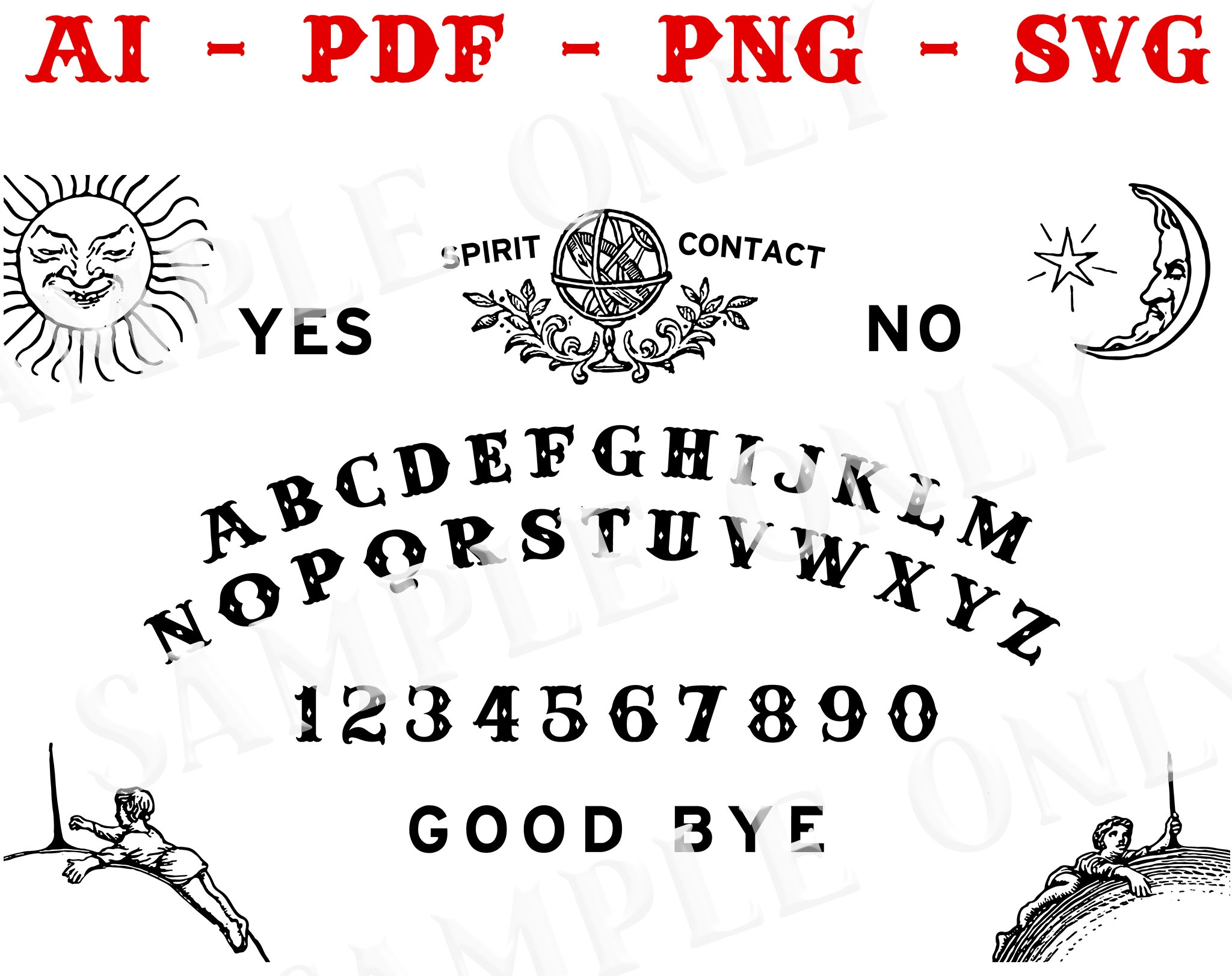 Free Printable Printable Ouija Board Template Free Printable Printable Ouija Board Template