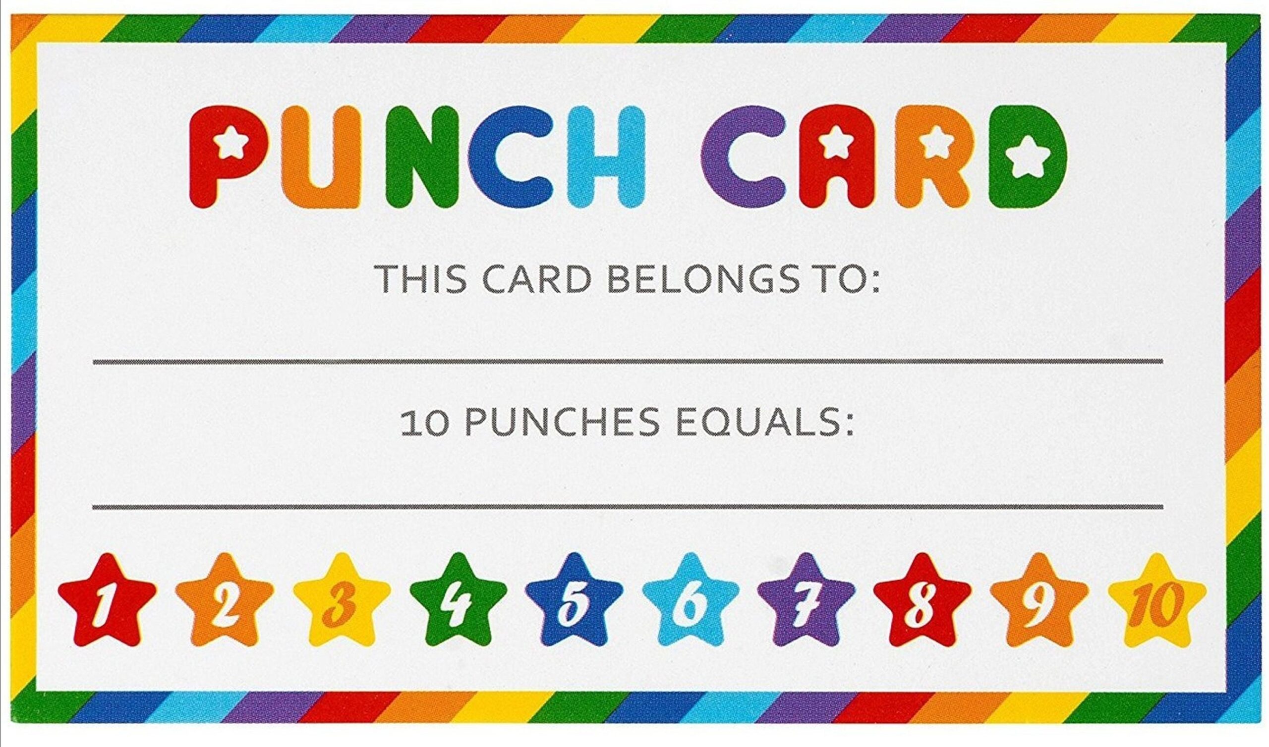 Punch Card Download Pdf 21 Punch Cards Pdf File to Do Punch Card Pdf printable Punch Card printable Chore Card printable Potty Card pdf File
