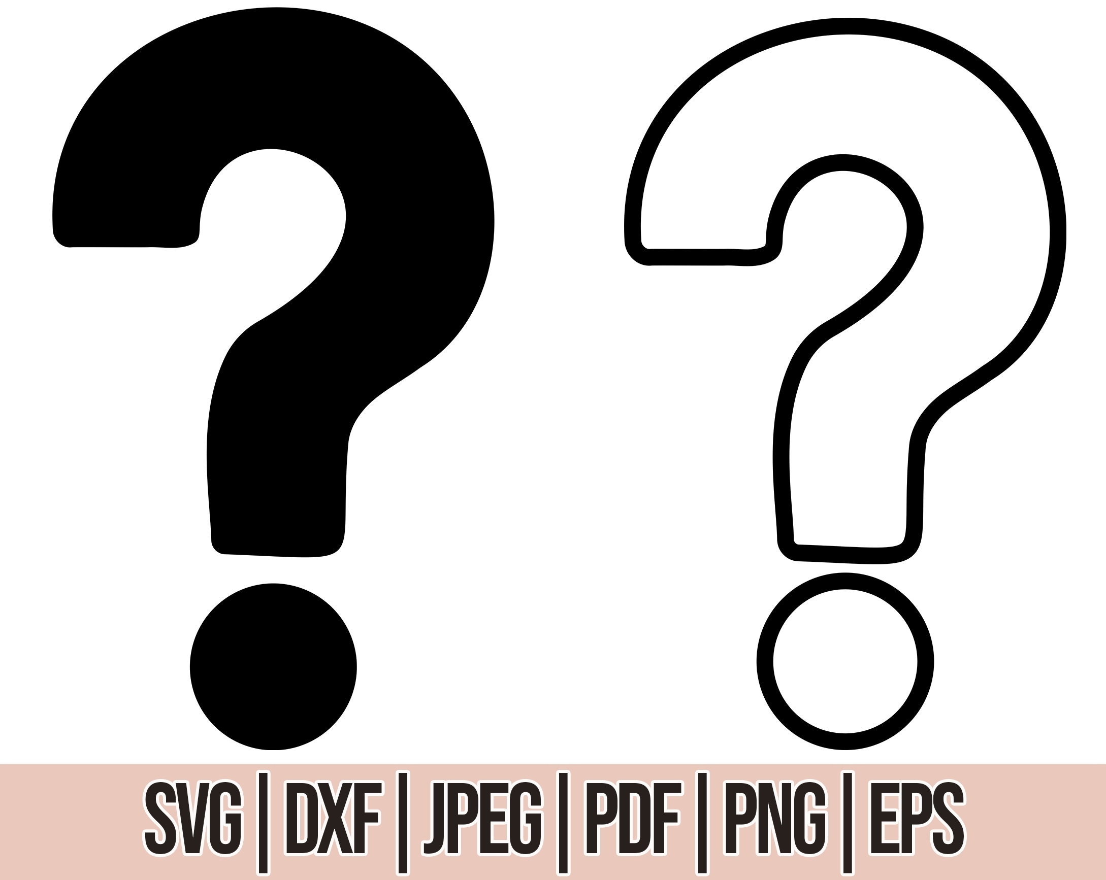 Question Mark Wall Art Etsy