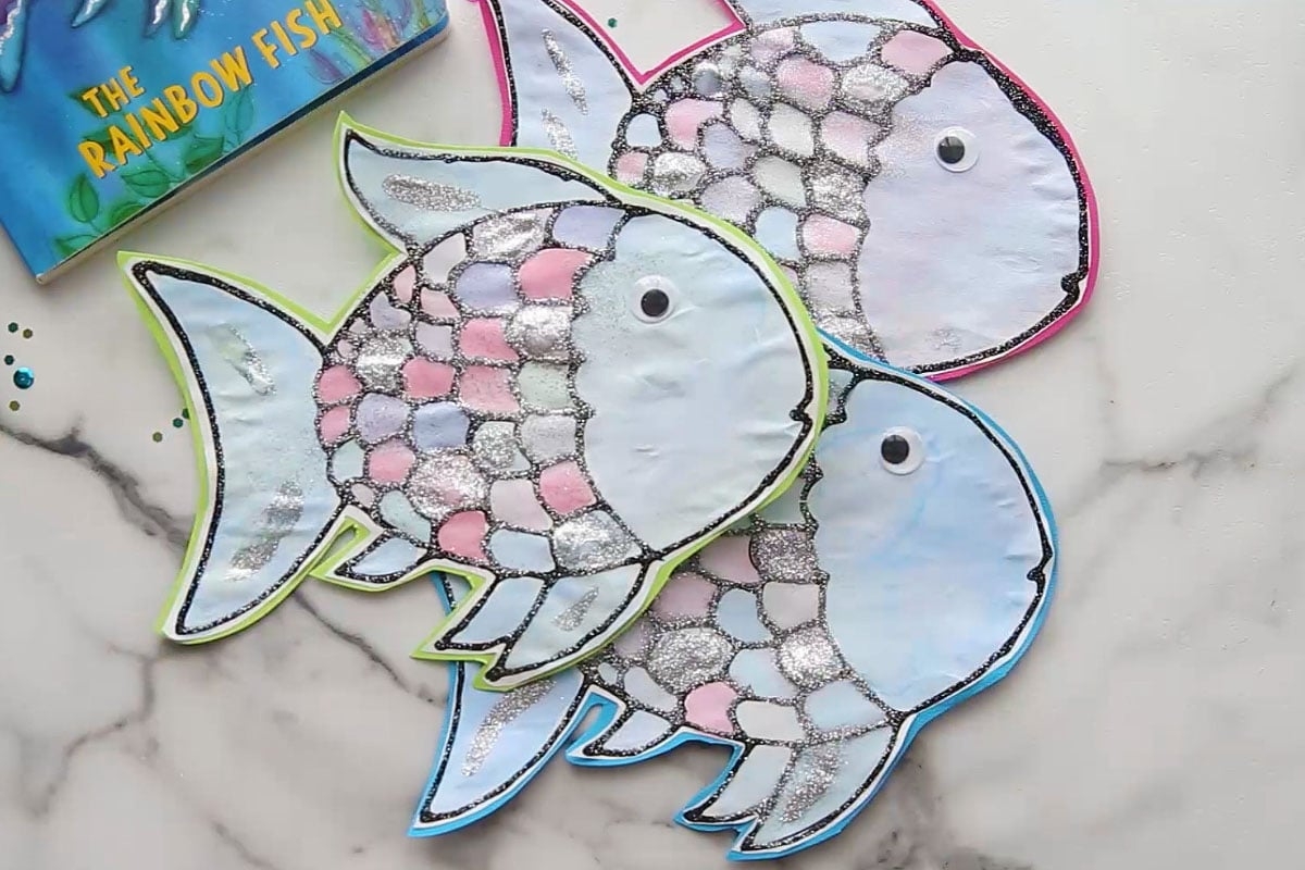 Rainbow Fish Role Play Masks Black And White SB10719 SparkleBox Worksheets Library Rainbow Fish Role Play Masks Black And White SB10719 SparkleBox Worksheets Library