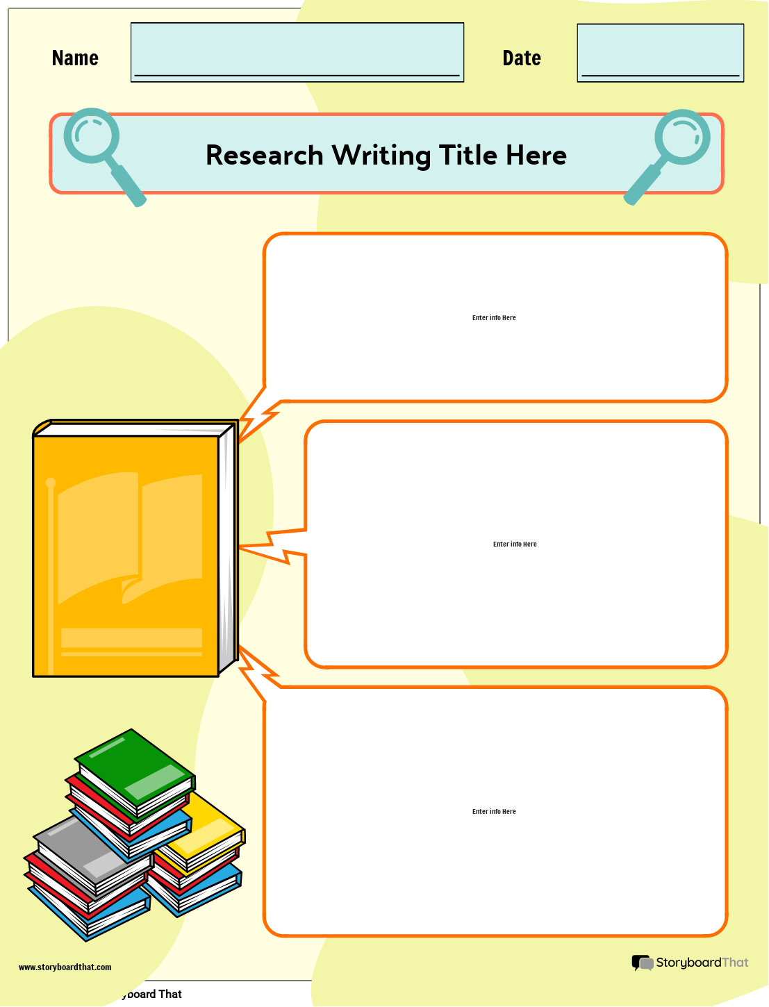 Research Worksheets Free Printable Templates